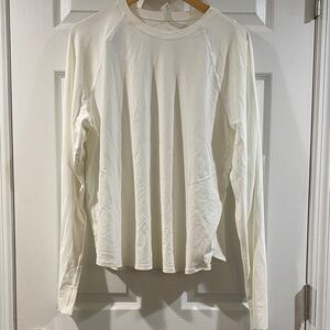Lululemon Athletica Women’s Long-Sleeve Rash-guard White - Size XL